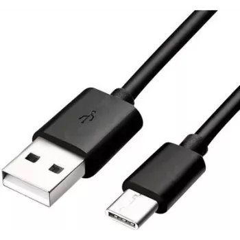 Samsung - Duomenų kabelis / Įkrovimo kabelis - USB Type C - Galaxy 10/10e/10+ - 1,2 m - Juoda (EP-DG970BBE)