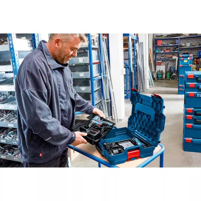 Bosch L-BOXX įdėklų dėžučių rinkinys, 12 vienetų (1600A016N9)