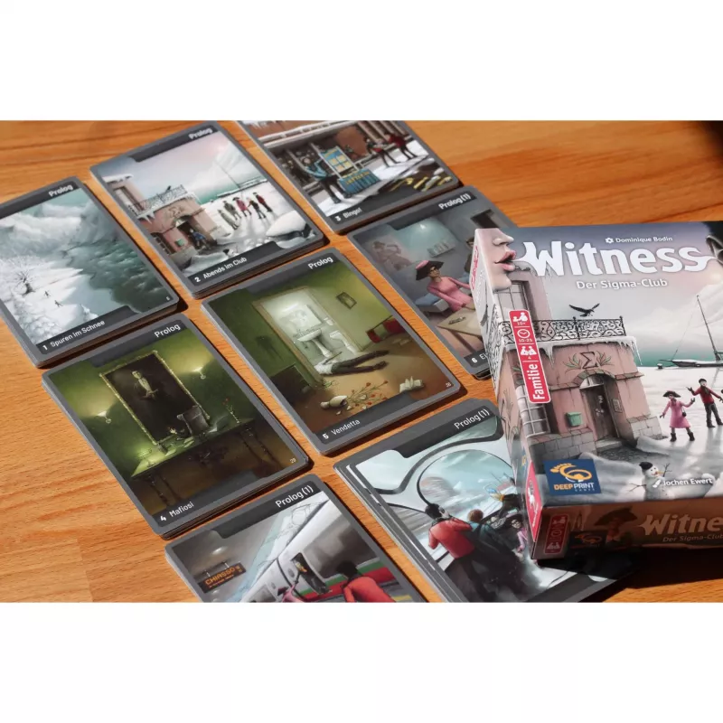 Deep Print Games: Witness - Der Sigma-Club, galvosūkių žaidimas