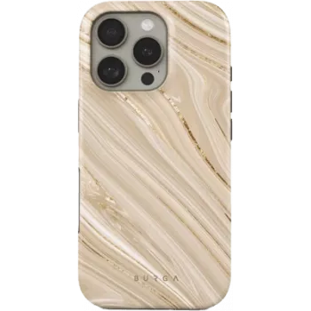 Telefono dėklas Burga Tough Case, skirtas iPhone 16 Pro su MagSafe — Full Glam dizainas