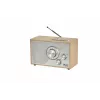 Radijas OR Lakštingala USB/BT šviesiai ruda