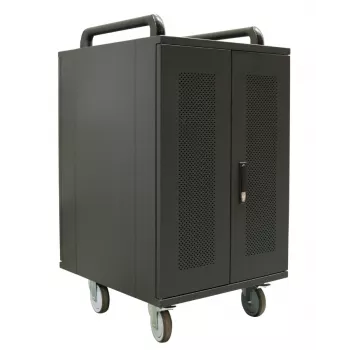 Avtek International Avtek Charging Cart 20 Nešiojamųjų įrenginių valdymo spintelė Juoda