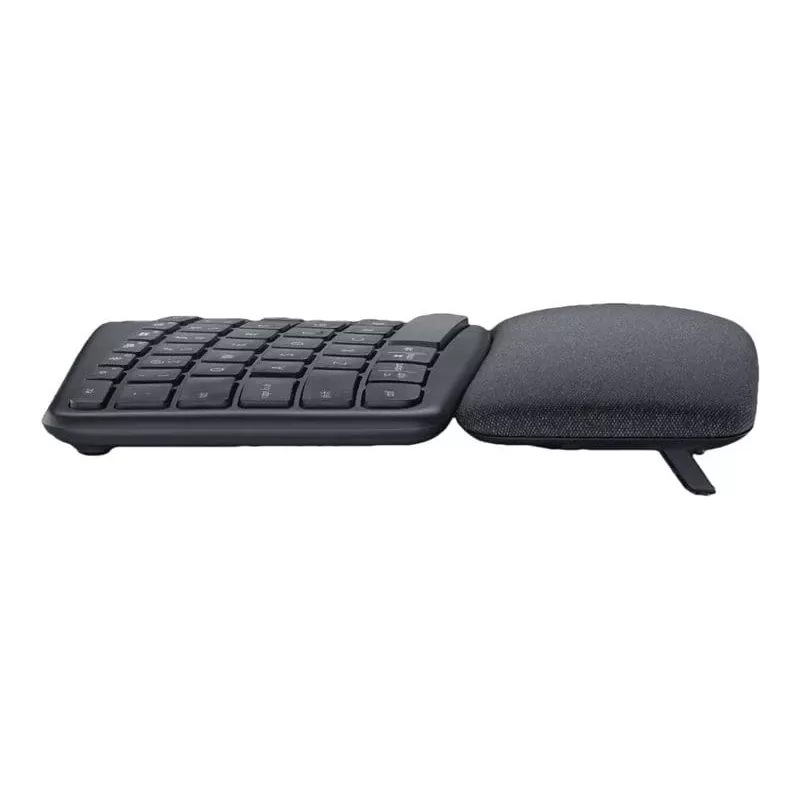 Logitech ERGO K860 - klaviatūra - belaidė - 2,4 GHz, Bluetooth 5.0 - QWERTY - GB - grafito spalvos