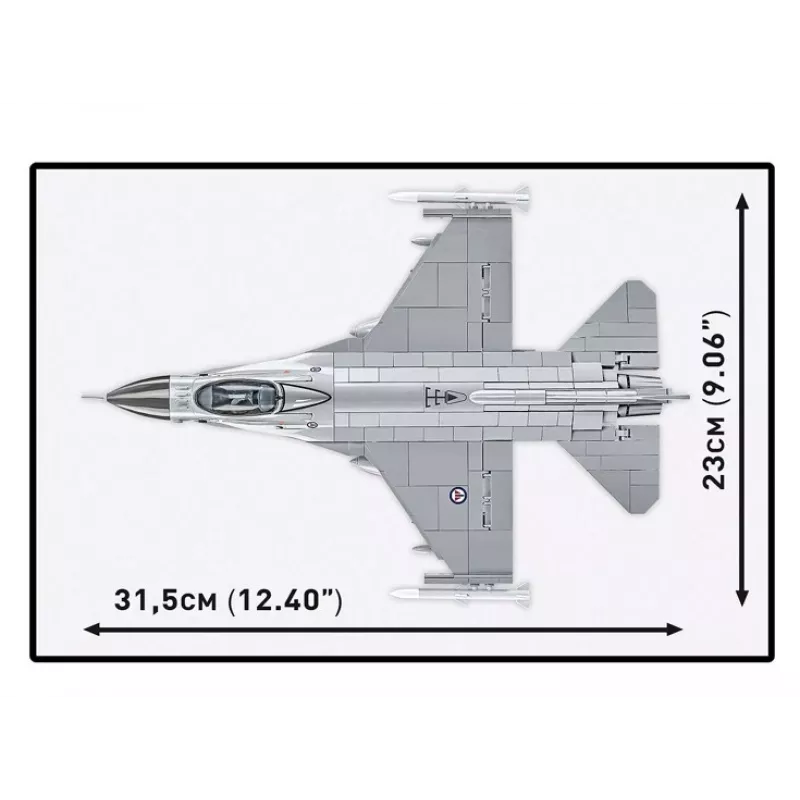 „Cobi“ konstravimo rinkinys F-16AM „Fighting Falcon“, 495 detalės, mastelio modelis