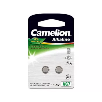 Camelion | AG7/LR57/LR926/395 | Šarminė monetinė baterija | 2 vnt.