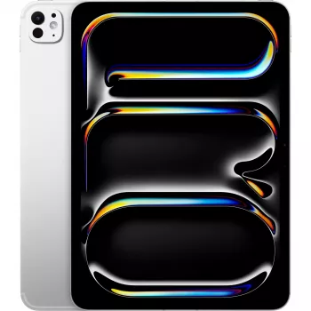 Apple iPad 11-inch Pro Wi‑Fi + Cellular 512GB su standartiniu stiklu – sidabrinis