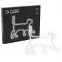 Neoninio stiliaus dekoratyvinė šviesa MANTA SNL70WH Style Neon Lights CAT 2 Balta 70 cm