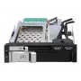 DeLOCK 5,25 mobilus dėklas 1 x 2,5 + 1 x 3,5 SATA HDD + 2 x USB3.0 prievadams - mobilus atminties dėklas - 6,4 cm, 8,9 cm (2.5, 8,90cm (3.5)) (47209)