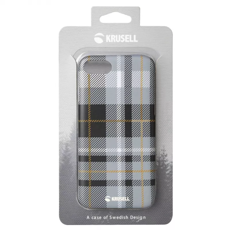 Krusell 61895 mobiliojo telefono dėklas iPhone SE 2020 7 8 pilkas