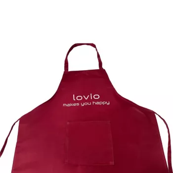 Grindinė lempa Lovio LVFAR001RD — LED, reguliuojamas aukštis, modernus dizainas, raudona apdaila