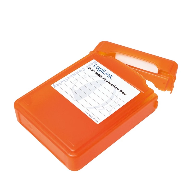 Apsauginė dėžutė HDD 3.5', oranžinė