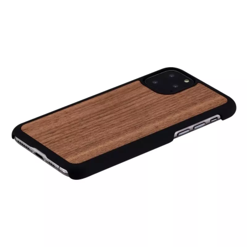 Išmaniojo telefono dėklas man and wood, skirtas iPhone 11 Pro – juodojo riešutmedžio
