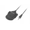 Pritvirtinamas mikrofonas NATEC NMI-1352, laidinis 3,5 mm, jautrumas -58 dB, 50–16000 Hz, 1,8 m kabelis, 20 g