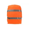 Oranžinis apsauginis lietaus užtiesalas HI-VIS 25 l kuprinei
