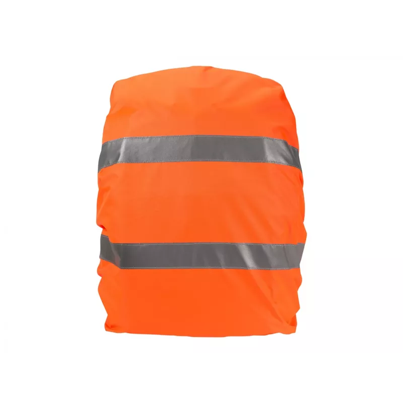 Oranžinis apsauginis lietaus užtiesalas HI-VIS 25 l kuprinei
