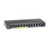 NETGEAR GS108PP Nevaldomas Gigabit Ethernet (10/100/1000) maitinimas per Ethernet (PoE) juodas