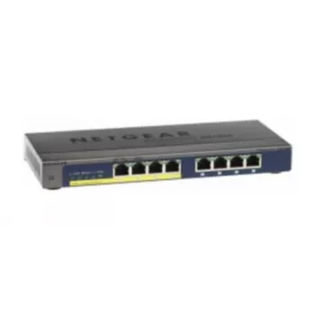 NETGEAR GS108PP Nevaldomas Gigabit Ethernet (10/100/1000) maitinimas per Ethernet (PoE) juodas