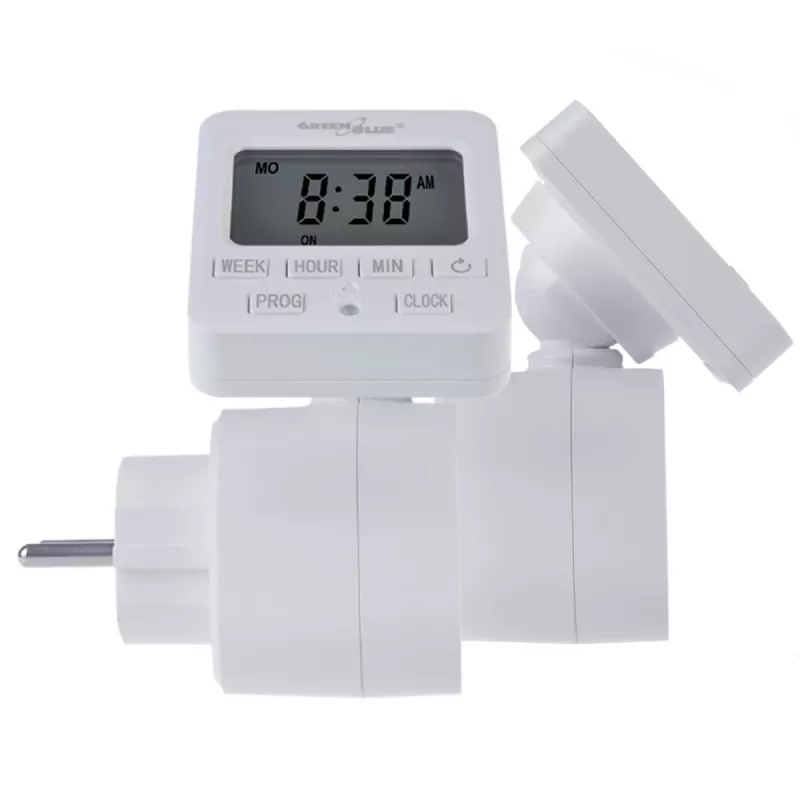 Skaitmeninis laikmatis GB605 E GreenBlue 16A IP20