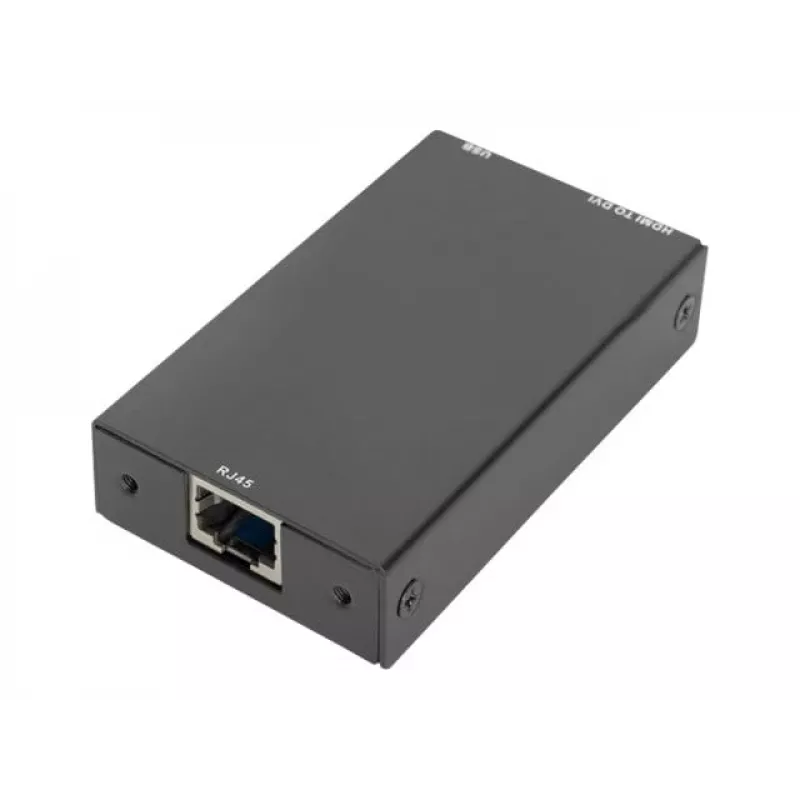 Digitus DVI raktas modulinėms KVM konsolėms RJ45 į DVI juodas 1080p