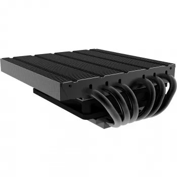 Alpenfohn Juoda Ridge žemo profilio procesoriaus aušintuvas – 120 mm