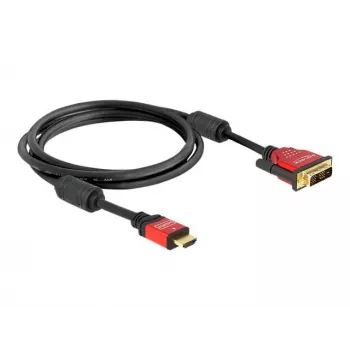 HDMI - DVI laidas DeLOCK 84342 1,8 m kištukas / kištukas