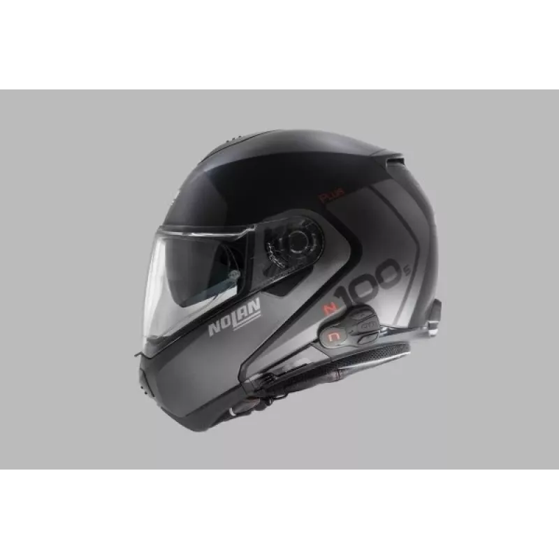 Nolan N-Com B902L R motociklo interkomas, 1 vnt., juodas