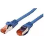 Roline - komutacinis kabelis - RJ-45 (V) į RJ-45 (V) - 50 cm - SFTP, PiMF - CAT 6 - Be halogenų, lietas, vytos gyslos - Mėlynas