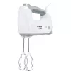 Rankinis plaktuvas Bosch MFQ36400 — 450 W, 5 greičiai, turbo, 1,3 m laidas, pilka/baltas