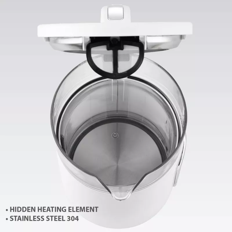 Elektrinis virdulys Maestro MR-023-WHITE, 1,7 L talpa, 2220 W galia