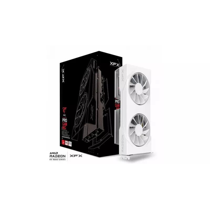 XFX Swift AMD Radeon RX 9060 XT OC White Gaming Edition 8GB