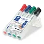 Marker Staedtler 351 B Chisel tip Juoda Blue Green Red
