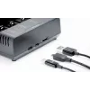 Baterijos įkroviklis Gembird BC-USB-02 USB ličio jonų NiCd NiMH