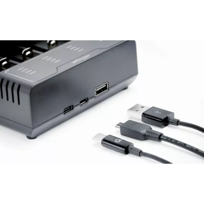 Baterijos įkroviklis Gembird BC-USB-02 USB ličio jonų NiCd NiMH