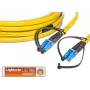 Lightwin LDP-09 LC-LC 1.0 FD šviesolaidinis kabelis 1 m OS2 geltonas (LDP-09 LC-LC 1.0 FD)