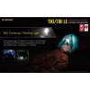 Rankinis žibintuvėlis Nitecore TIKI LE — 300 lm, USB-įkraunamas, polikarbonatas, IP66, atsparus smūgiams, 10,5 g, 55 mm, juodas