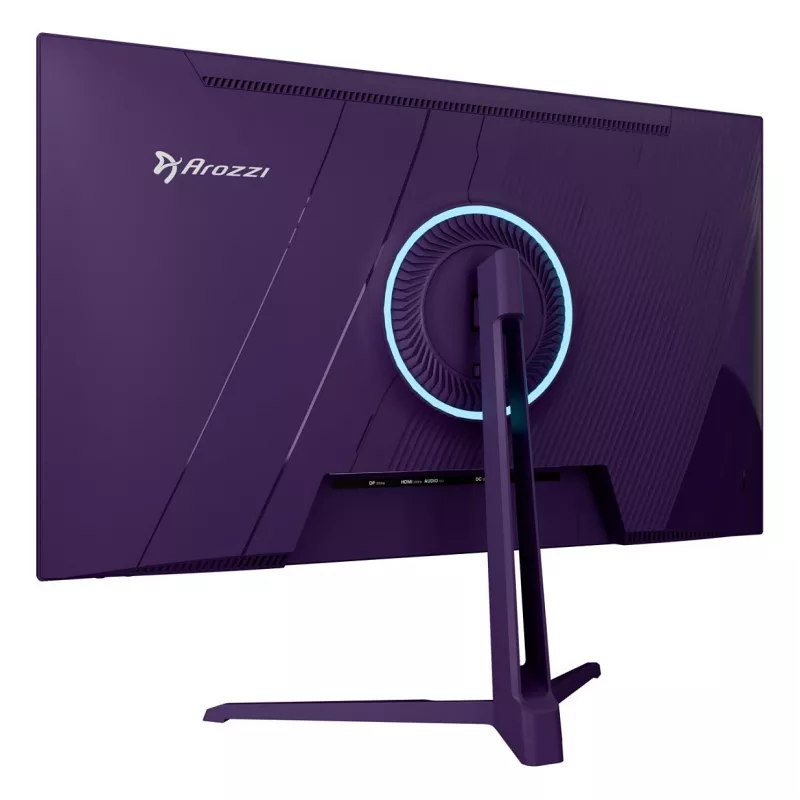 Monitorius Arozzi Nova 24 colių (60,5 cm) Full HD 1920×1080 LED 1 ms 16:9 178° VESA Purple su garsiakalbiais