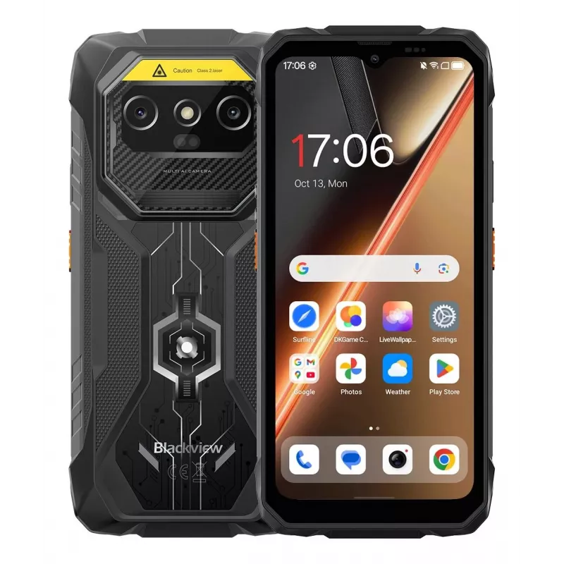 Mobilusis telefonas Rock 1 PRO/8/256GB juodas Juodaview