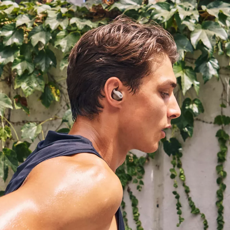 Beats by Dr. Dre Powerbeats Fit Belaidė ausinė sportinė į ausį pilka
