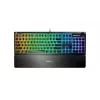 Steelseries Apex 3 klaviatūra, skirta žaidimams, USB, juoda