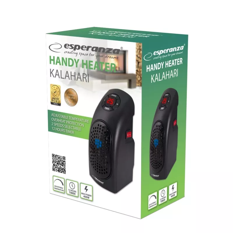 Rankinis šildytuvas 400W Kalahari