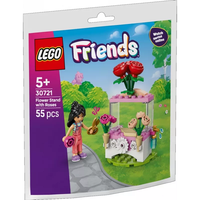 Blocks Friends 30721 Gėlių stendas su rožėmis