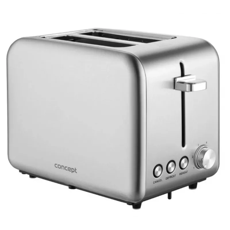 Concept Solution TE2050 skrudintuvas — 2 riekėms, 950 W, nerūdijantis plienas, 280×160 mm