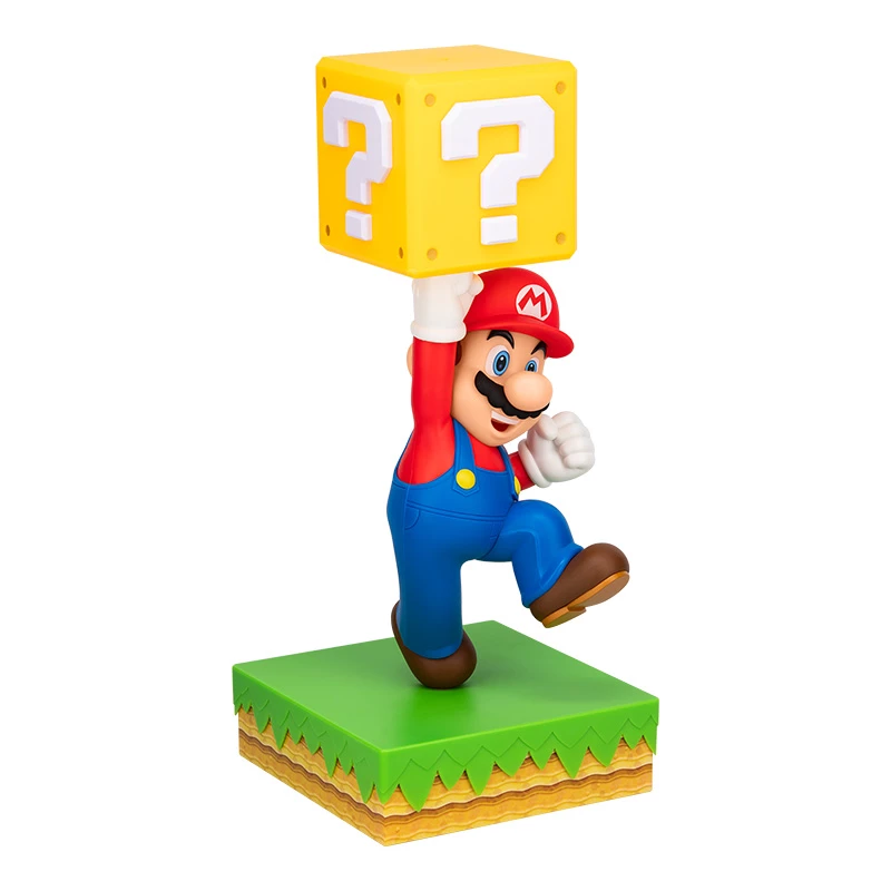 Stalinė lempa Paladone Super Mario Diorama Light — dekoratyvinė šviečianti diorama stalui ar lentynai