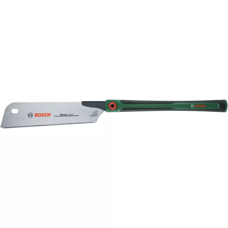 Japoniškas pjūklas Kataba 270 mm (žalias/juodas, medienai ir plastikui, 17 TPI)