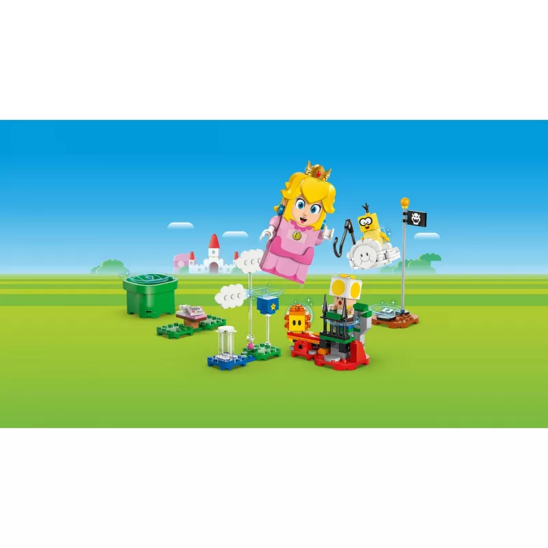 Konstrukcinis žaislas LEGO 71441 Super Mario Interaktyvi LEGO Peach figūrėlės rinkinys, suderinamas su LEGO sistema