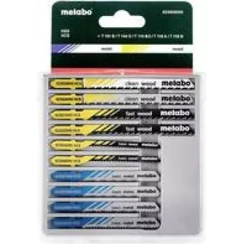 Siaurapjūklo geležtės Metabo 62360000 — 10 vienetų rinkinys
