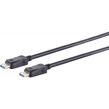 „DisplayPort“ laidas „ShiverPeaks 10-81015“, „DisplayPort“–„DisplayPort“, 0,5 m, juodas, Ø 6 mm