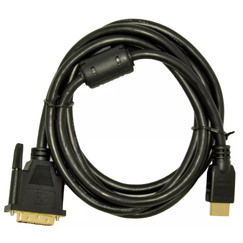 Akyga AK-AV-11 vaizdo kabelio adapteris 1,8 m HDMI Type A (Standard) DVI-D Juodas
