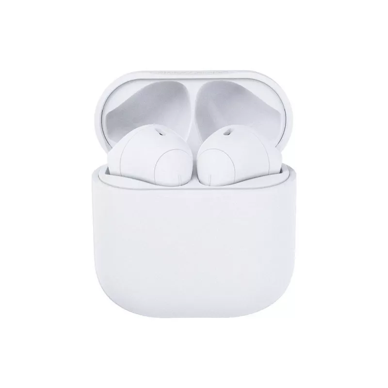 Laisvų rankų įranga happy plugs JOY TWS į ausis įdedamos Bluetooth ausinės skambučiams, muzikai, sportui — balta, 20–20000 Hz
