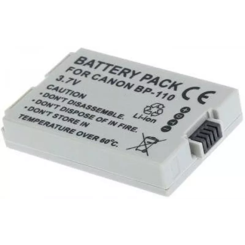 Įkraunama baterija extra digital Canon BP-110 3,7 V 1100 mAh